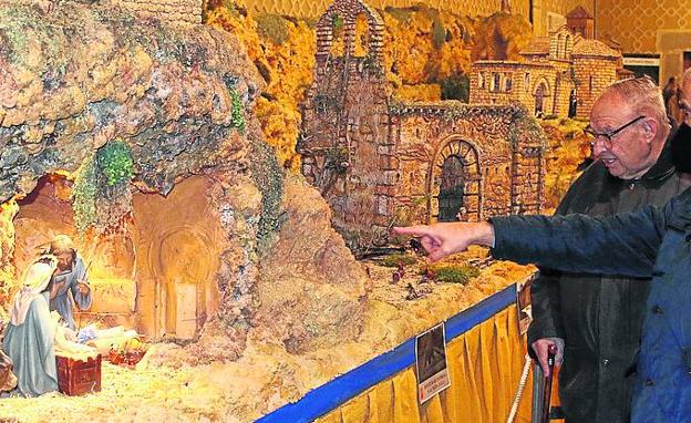 Las Hoces del Duratón inspiran el belén monumental segoviano del Seminario